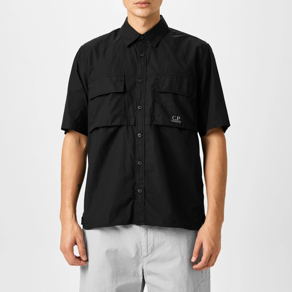 CP Company Ripstop Shirt - Black 999